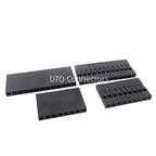 50pcs 2.54mm Dupont connector Male/Female Pin Way Cable Plug 2/3/4/5 Pin Electrical Pin Jumper Header Housing Wire Connector Kit