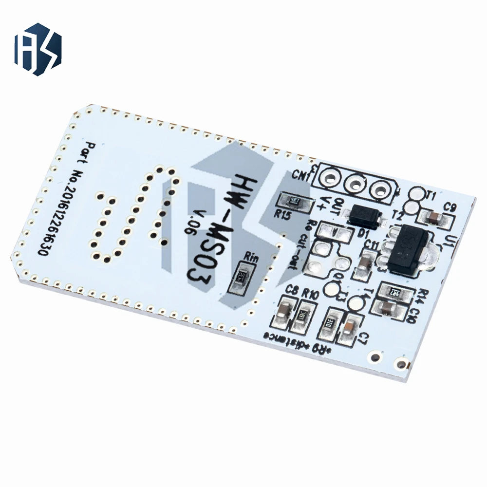 HW-MS03 2.4-5.8GHz Microwave Doppler Radar Motion Sensor - High-Precision Presence Detection Module for Arduino