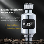 LED Digital Shower Pyrometer  Smart Sensor Swimming Pool Thermometer Hot Tub Spa Water Temperature Data Logger