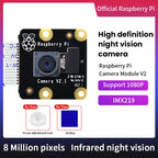 KEYESTUDIO Raspberry Pi Camera Module 5/8 Megapixels 1080p Mini HD PiNoIR Camera Wilde Angle Module For Raspberry Pi 2/3/3B/4/4B