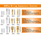 120/315/1000pcs Male and female cable box, insulated cable, male connector, 2.8/6.3mm electric crimping terminal shovel kit