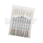 4000PCS 0402 SMD Resistor Kit Assorted PLR 10ohm-1M ohm 5% 80valuesX 50PCS=4000PCS Sample 0805 0603 1206 2512 1210