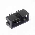 10PCS DC3 2.54mm Pitch SMT SMD Horn Connector 6P 8P 10P 12P 14P 16P 20P 30P 40P PCB Mount IDC Box Male Header JTAG ISP Socket