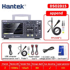 Hantek DSO2C10 DSO2C15 DSO2D10 DSO2D15 2CH Oscilloscope 100/150MHz 1GSa/s 8Mpts FFT UART I2C SPI CAN LIN 25MHz AWG D Models