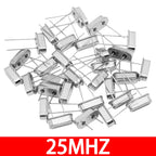 10PCS Hc-49s Crystal Oscillator Electronic Kit Resonator Ceramic Quartz Resonator Hc-49 Dip 32.768k 4 8 12 16 20 25 Mhz