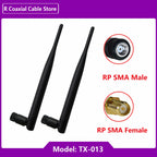 1PC Glue Stick Set-top Box Antenna 2.4G 5DB High Gain WIFI Bluetooth Wireless Router Antenna Security Antenna