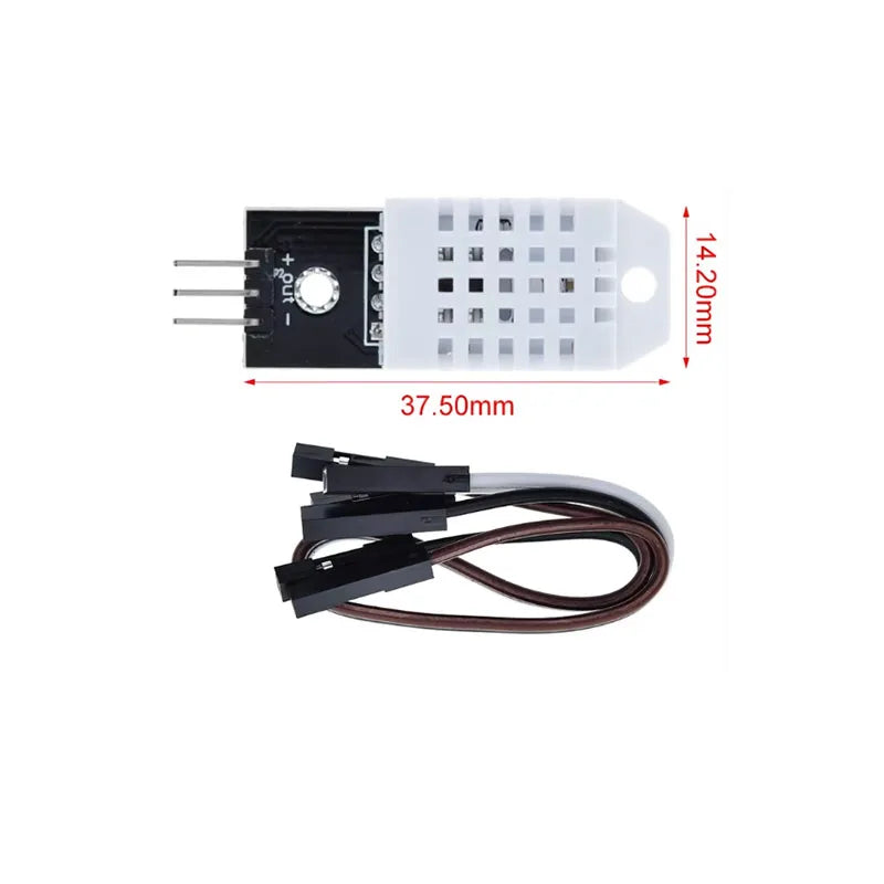 1/2/5pcs DHT22 Digital Temperature and Humidity Sensors AM2302 Module With Cable For Arduino
