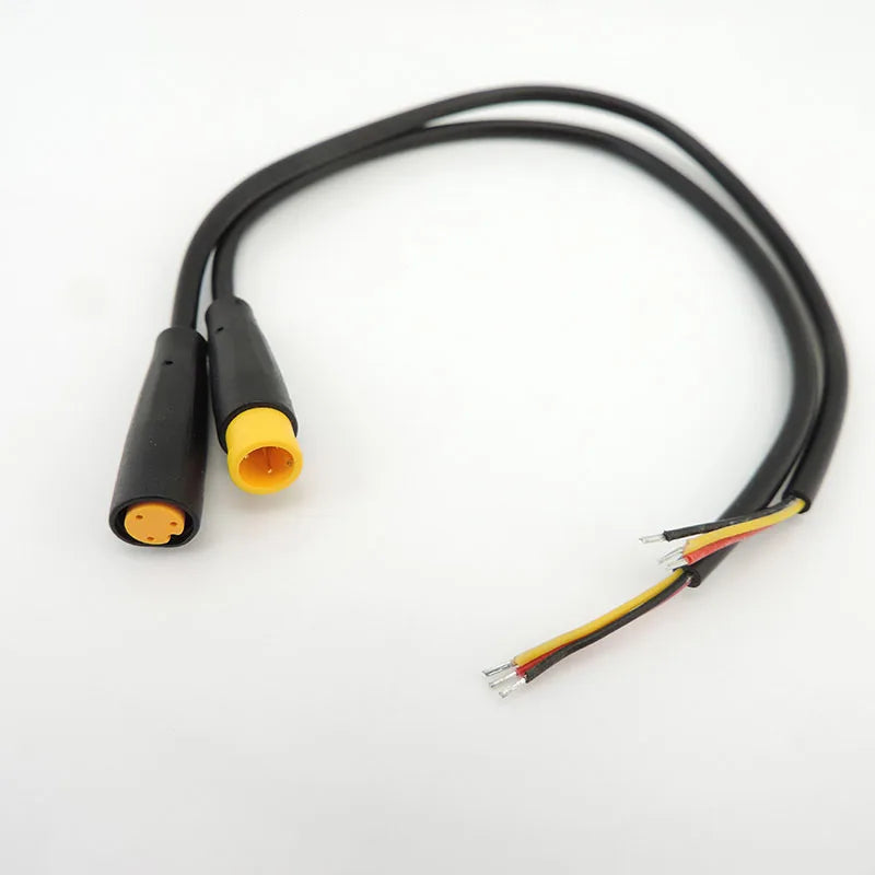 M8 2 3 4 5 6 Pin DC Electric Bicycle Butt Joint Plug waterproof female male Connector Wiring Scooter Brake Cable Signal 20CM