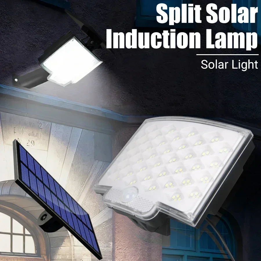 Solar Lights Outdoor 234LED 3 Modes Motion Sensor Flood Lights with Remote IP65 Waterproof Security Solar Lights for Outside