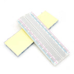 MB-102 Breadboard 400 830 Points Solderless PCB Prototype Board MB102 Power Module 65 Flexible Jumper Wires Test Develop DIY Kit
