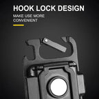 Portable Keychain Light Mini Multifunctional Camping Flashlight USB Rechargeable Work LED Bright COB Pocket Clip Lantern 1-10Pcs