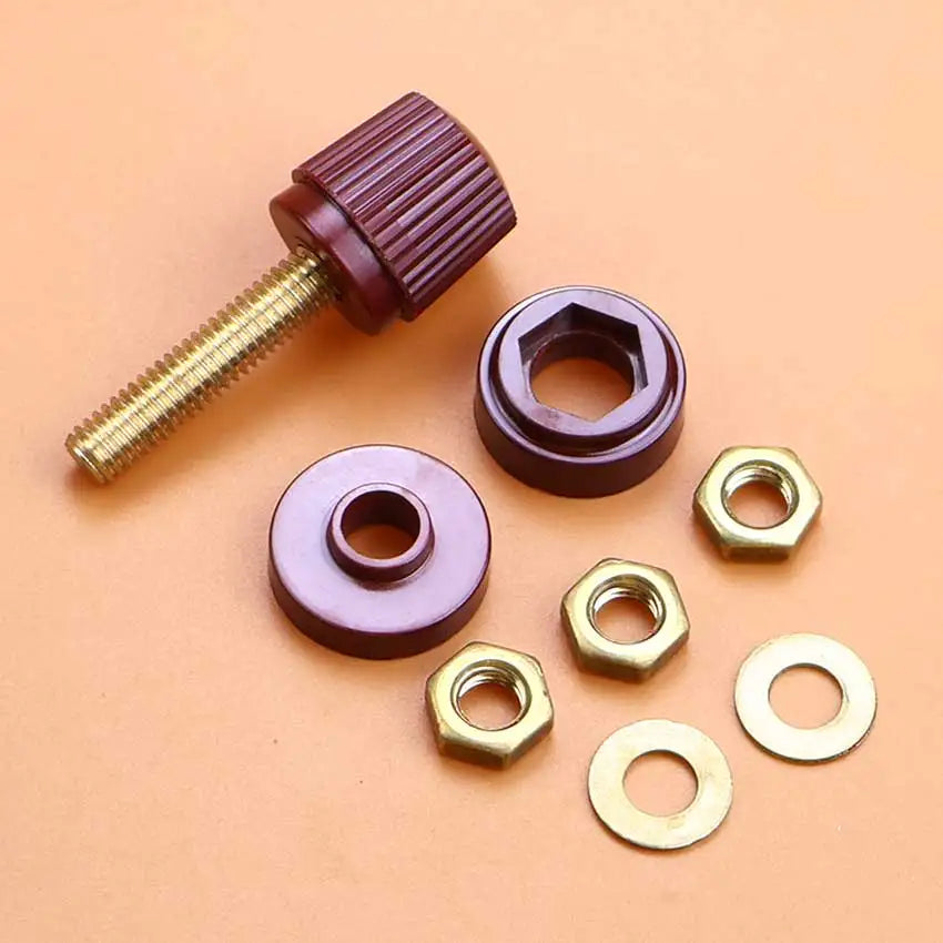 1/2pcs Red Black 6mm 8mm Pure Copper Terminal Blocks Power Supply Terminals M6 M8 Welding Machine Inverter Post Connector