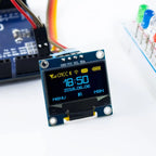 5 Pcs 0.96 Inch OLED I2C IIC Display Module 12864 128x64 Pixel SSD1306 Mini Self-Luminous OLED Screen Board for  Arduino Raspber