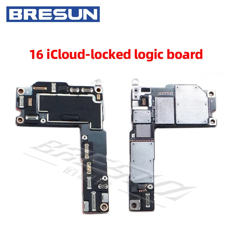 iCloud-locked logic board 16/16 Plus/16 Pro/16 Pro Max (for repair practice); supports full startup but cannot be used normally