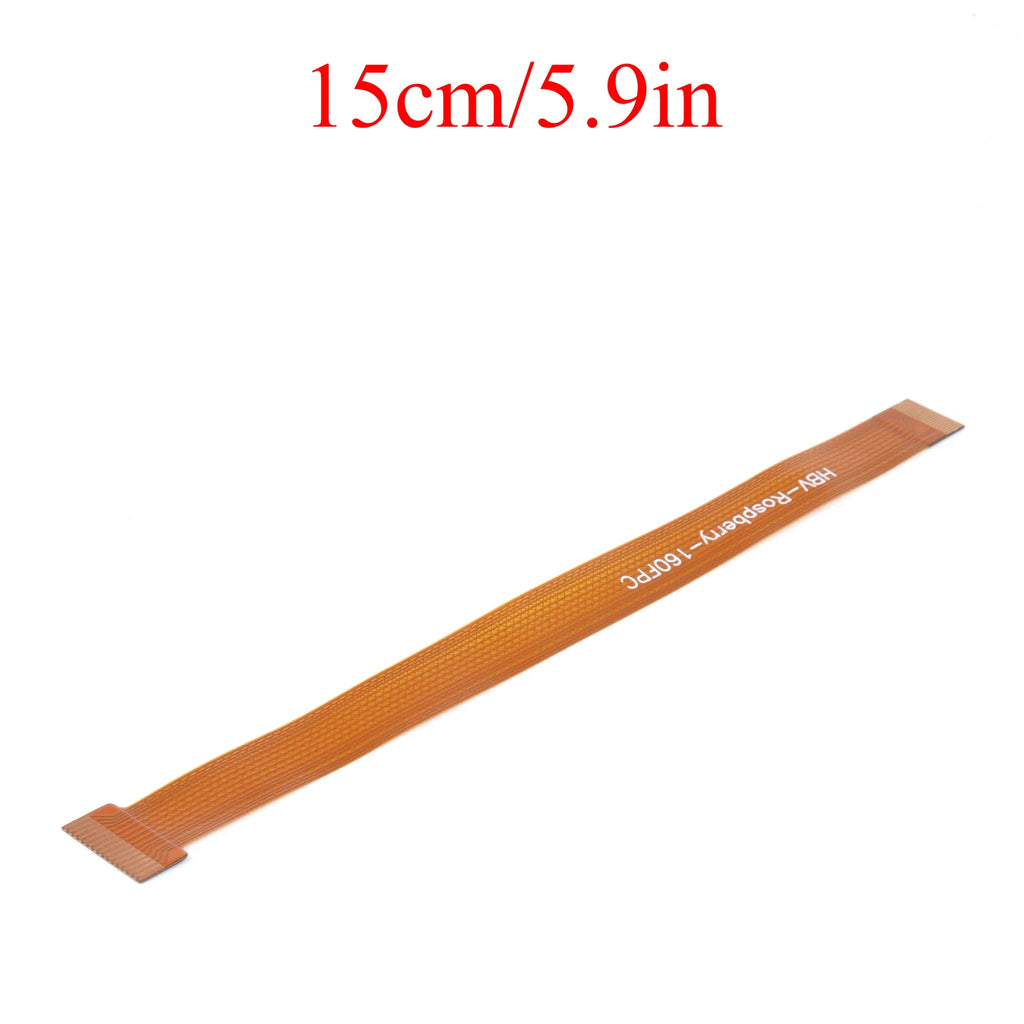 5PCS Raspberry Pi Camera Cable 15/30/50/100/200cm Ribbon Line FFC FPC Flexible Flat Cable Wire For Raspberry Pi 5B 4B 3B+ 2 Zero