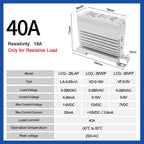 LCTC Voltage Regulator 0-10V 4-20mA 0-5V Single-phase Solid State Voltage Regulator Relay 10a15a25a40a