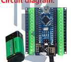 High Quality Nano 3.0 Controller Nano CH340 USB Driver ATMEGA328 ATMEGA328P Nano Mini USB with the Bootloader for Arduino