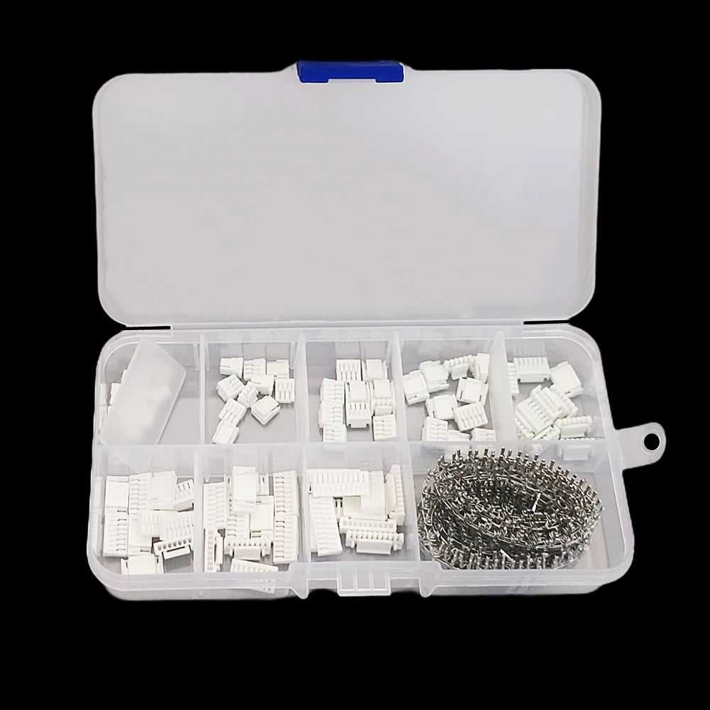 530PCS GH1.25 Housing Connectors and Crimp Terminal kit Connectors Plugs GH1.25mm Pitch for Flight Controller 3D Printer