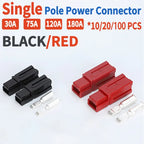 10/50/100/500 Pcs  Type Single Pole SB30 30A Plug 600V DC Battery Connector UPS Power Plug High Current Quick Plug