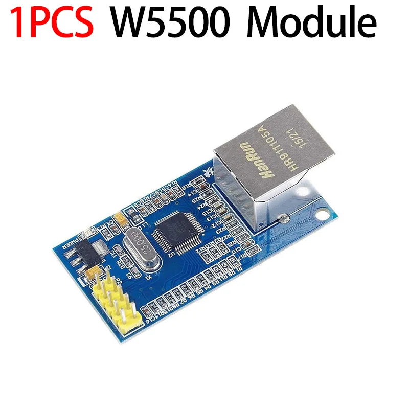 W5500 Ethernet network module hardware TCP / IP 51 / STM32 microcontroller program over W5100