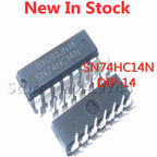 5PCS/LOT SN74HC14N 74HC14 DIP-14 Six Schmidt trigger NOT gate In Stock NEW original IC