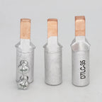 DTLC-10/16/25/35/50/70 Electrical Cable Wire Tubular Lug Screw Connection Connector Copper-AL Cord End Spade Pin Crimp Terminal