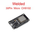 10PCS ESP32 Dev Boards ESP-WROOM-32 WiFi Bluetooth Dual-Core Microcontroller Modules Micro USB Compatible with Arduino IDE