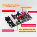 QCC5125 pcm5102 Qualcomm Bluetooth Decoder Receiver Module aptx LDAC Hi-Fi Lossless HIFI