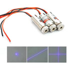 3pcs 405nm 20mW Dot/Line/Cross Focusable Violet/Blue Laser Diode Module 12x35mm Woodwork Locator