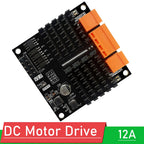 12V 24V 12A Dual Channel DC Brush Motor Drive Module H Bridge PWM Beyond L298N BTS7960