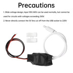 4K Module Wireless Camera  AC 220V To DC 5V 1A 2A 5W USB Transformer Voltage Regulator Power Supply Module Step Down Converter