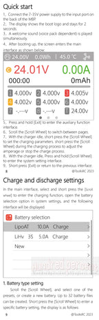 ToolkitRC M8P Intelligent Charger 1-8S 600W 20A Remote Control Car Aviation Model Aircraft Lithium Battery FPV Fast Charging