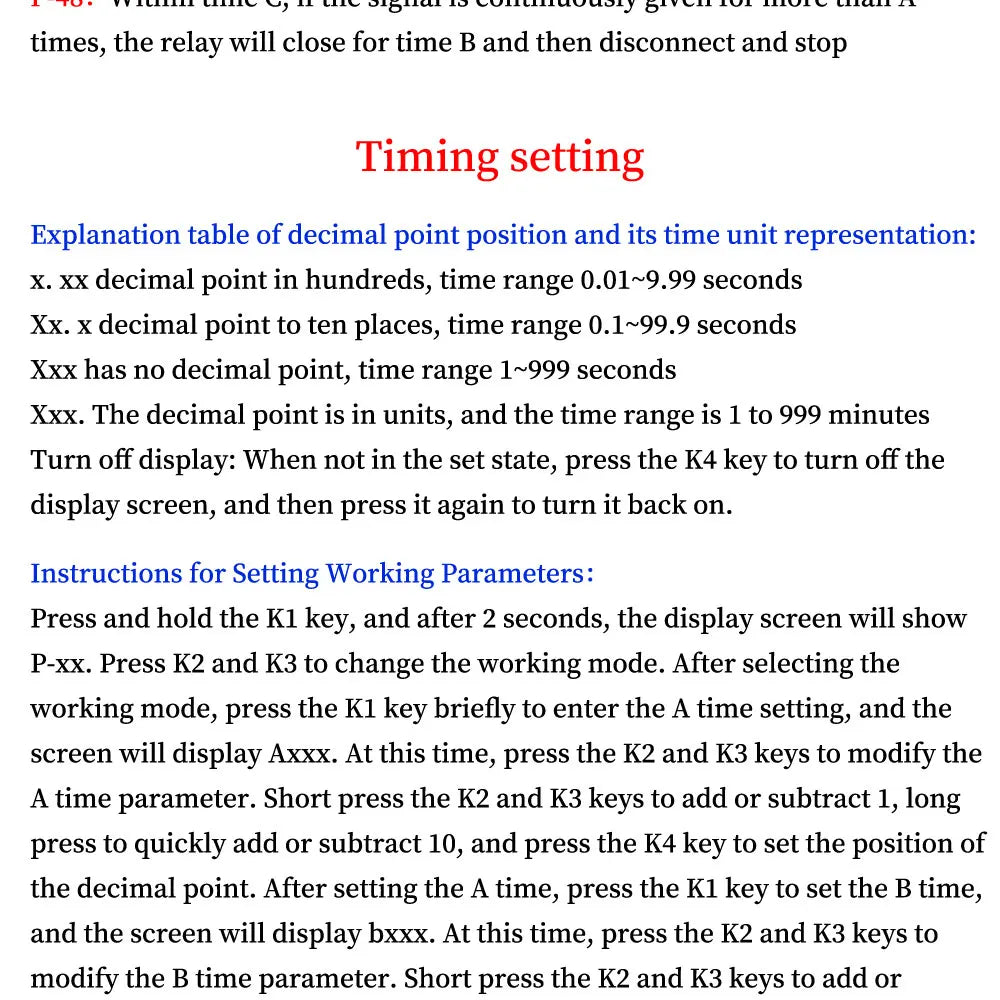 DC 5V 12V 24V 10A Adjustable Time Delay Relay Module LED Digital Timming Relay Timer Delay Trigger Switch Timer Control Switch
