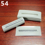 100pcs/lot 18650 Lithium Battery Heat Shrinkable Film PVC Heat Shrinkable Skin Battery Packaging Skin Insulation Sleeve