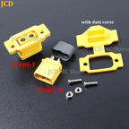 1PC XT60E-F Female Plug Connector XT60 XT60H Male Bullet Cable Wire Plug For RC FPV Lipo Battery RC Quadcopter Yellow/Black