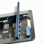 50pcs 2.54mm Single Row Vertical SMD Short Low Profile Insulation 3.5mm 1x2/3/4/5P 6P 7P-40P Rohs Gold Female Socket Connector