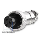 5PCS Docking Connector GX16 Aviation Plug Male Female 16mm 2/3/4/5/6/7/8/9/10 Pin Socket Circular Aviation Connector