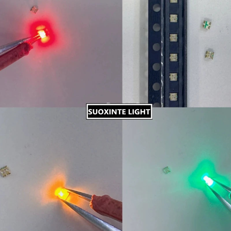 Highlight 0603 1615 RGY LED, Common Anode, Red-Green-Yellow 3 Color SMD Light Emitting Diode