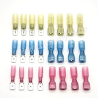 20/50/100PCS Male Female Heat Shrink Spade Crimp Terminal Waterproof Insulated Butt Electrical Wire Connector Cable Terminal Kit