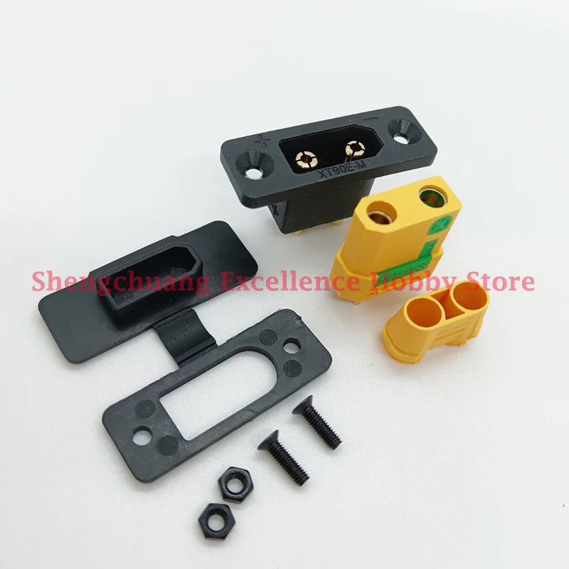 RC Model Amass XT90E-M Gold-plated Connector XT90 Male Plug XT90S Female Battery Connection for ESC Motor Aircraft Drone