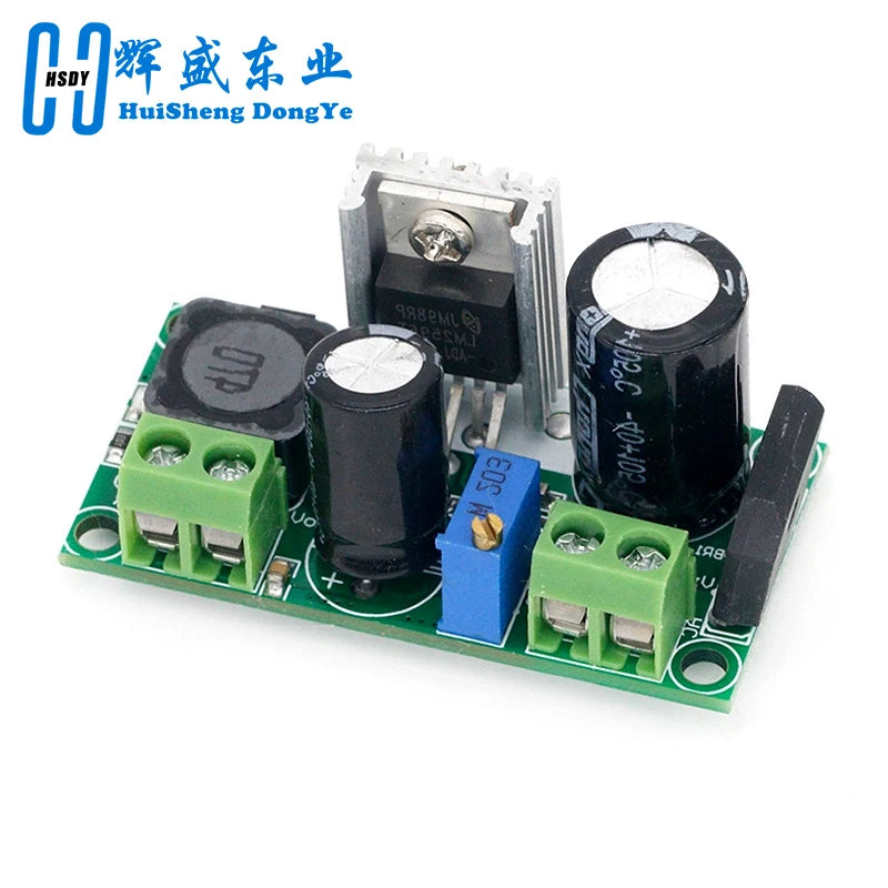 LM2596HV AC/DC to DC Buck Step Down Converter Power Supply Module LM2596 3v 3.3V 5V 6V 9V 12V 15V 24V AC 5V-30V, DC 5V-50V
