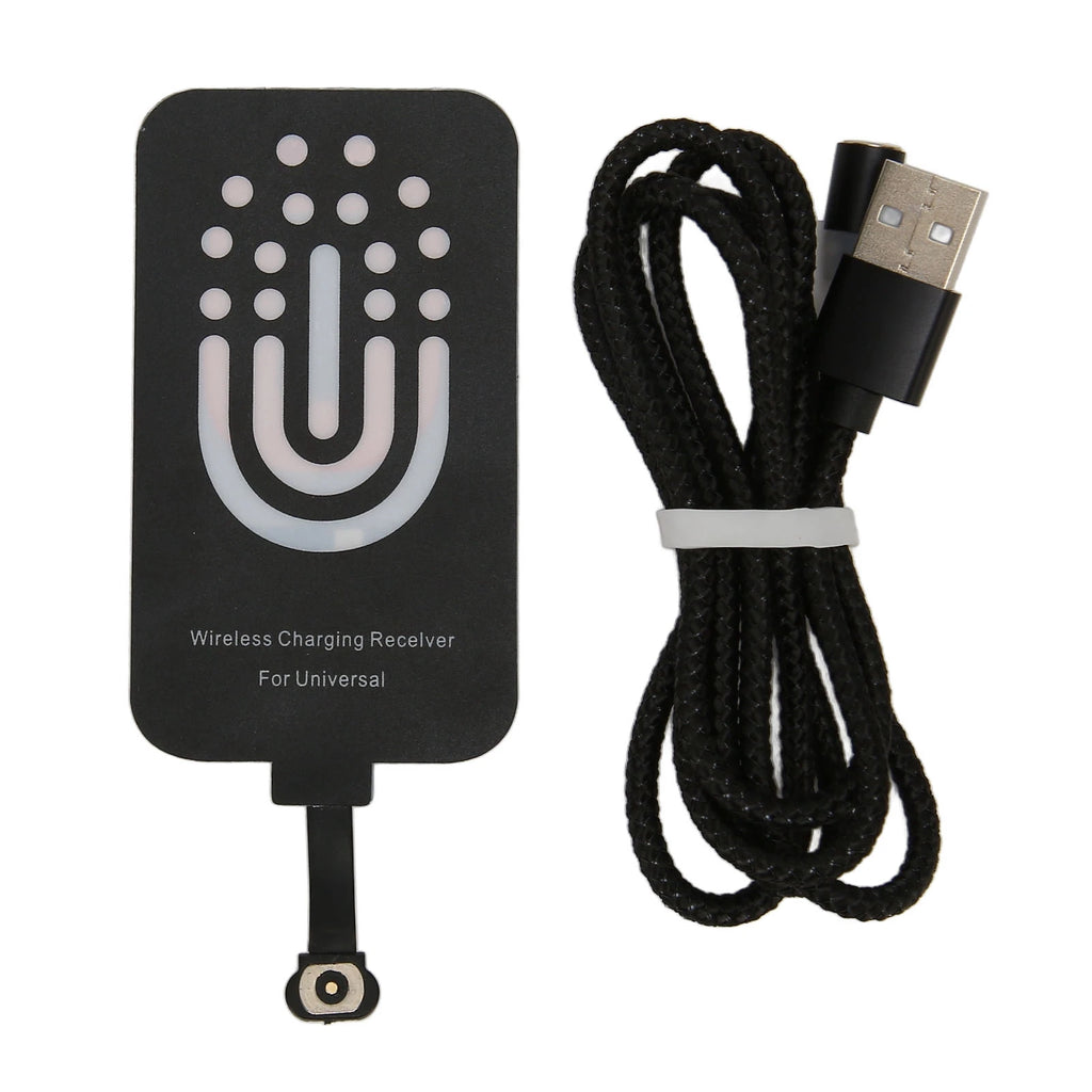 Thin Wireless Charging Receiver Safe Model KY 01 Overcurrent Protections Type C Wireless Charging Receiver for Cell Phones