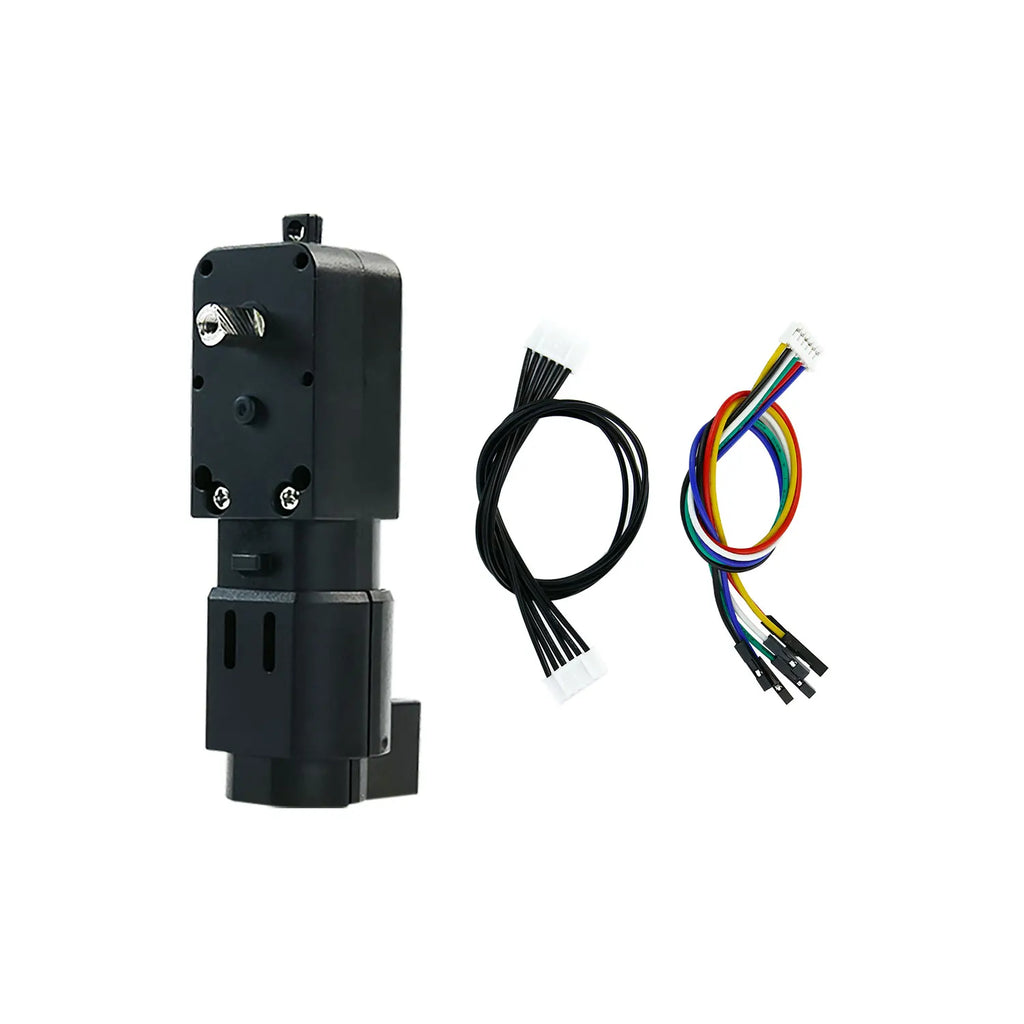 High Precision Hall Encoder TT DC Geared Motor with Encoder AB Phase Tachometer Code Disc Support PID Control for DIY Smart Car