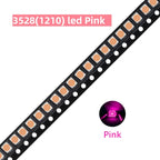 100Pcs 3528 SMD LED Diode Chip Warm White Red Green Blue Orange Yellow Pink UV Purple RGB PLCC2 PLCC-4 Lamp Light Beads Emitting