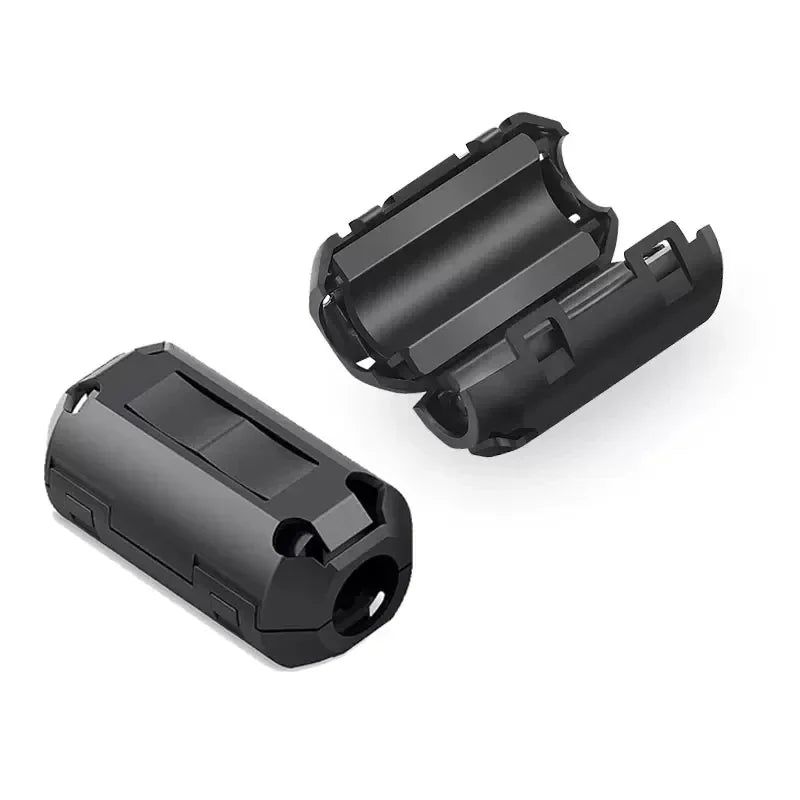 3.5-15mm Clip Ferrite Bead EMI Filter RFI Suppressor for Power/USB/HDMI Cables, PC/TV/Audio Noise Reduction