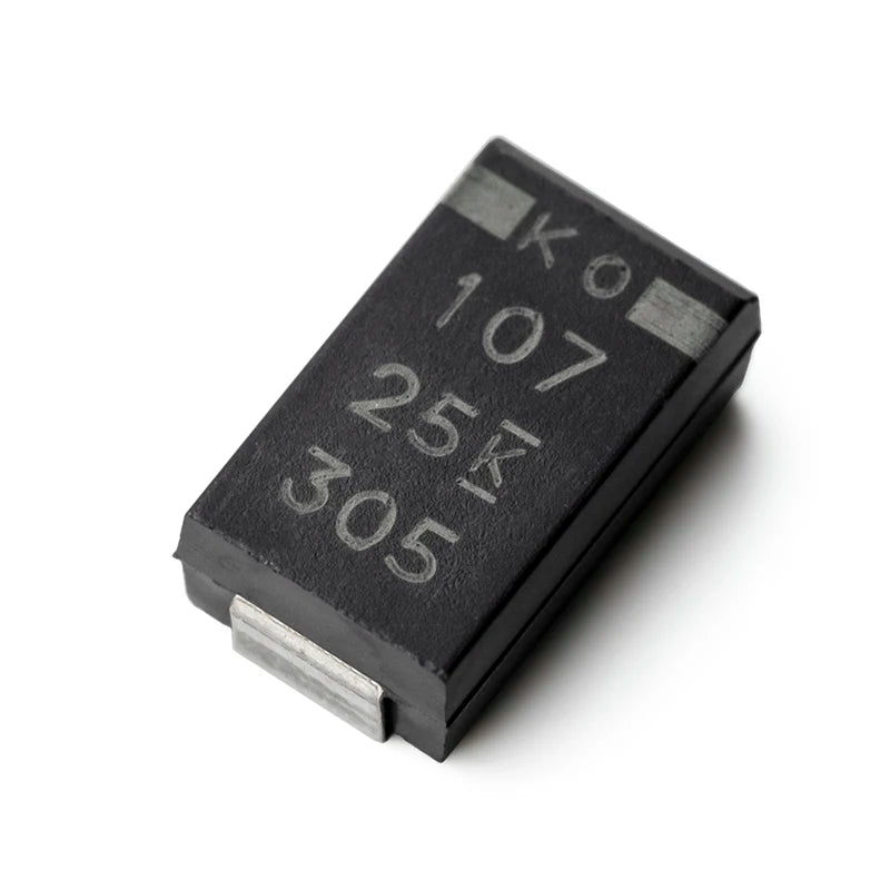5pcs/lot T521D107M025ATE040  25V 100uF 7343 Type D SMD Polymer Tantalum Capacitors Low ESR 40mOhms New and Original
