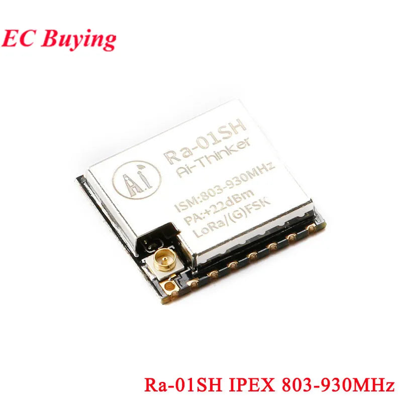 10Pcs/1pc SX1262 Ra-01SH -P LoRa RF WIFI Wireless Module Radio Frequency 803-930MHz 868MHz/915 IPX Antenna SPI Interface Ra-01S