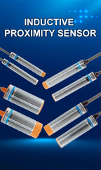 OMCH M8 M12 M18 M30 Inductive Proximity Switch Sensor Detection Distance 1/2 2/4 5/8 8/10mm NPN PNP NO NC DC 3-wire 6-36V