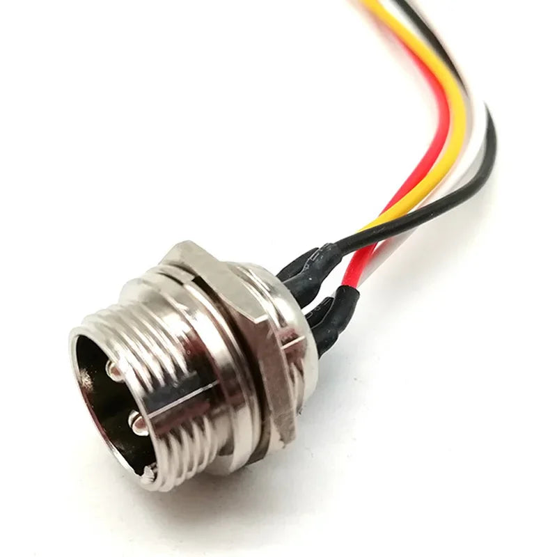 GX16 Butt Joint 2/3/4/5/6/7/8/9/10 Pins Waterproof Aviation Plug Socket 0.5m Wire Cable Connector Air Plug Electrical Cord