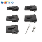 10set/200pcs SM 2.54mm Pitch 2/3/4/5Pin Male Female Head Plug Housing Pin Header Crimp Terminals Connector SM-2P SM-2R